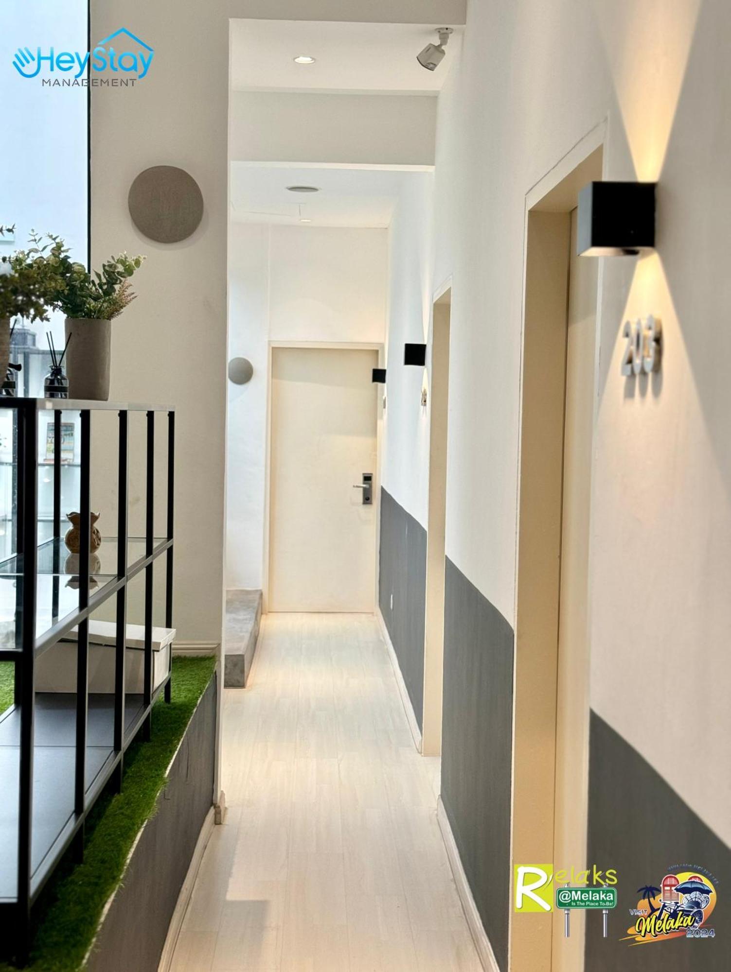 Modern Cave Guest House Walking Distance 5Mins To Jonker Malacca Exterior foto